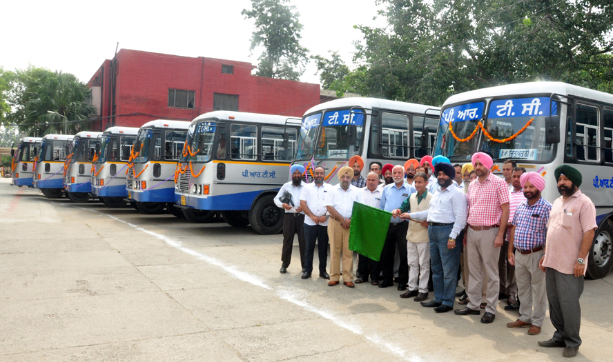 ਪੀ. ਆਰ. ਟੀ. ਸੀ. ਨੇ ਨਵੀਆਂ ਬੱਸਾਂ ਦੀ ਪਹਿਲੀ ਖੇਪ ਕੀਤੀ ਰਵਾਨਾ