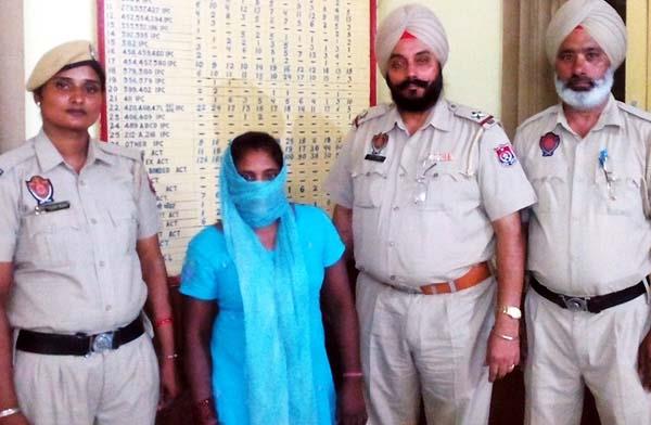 controlled woman including drug pills