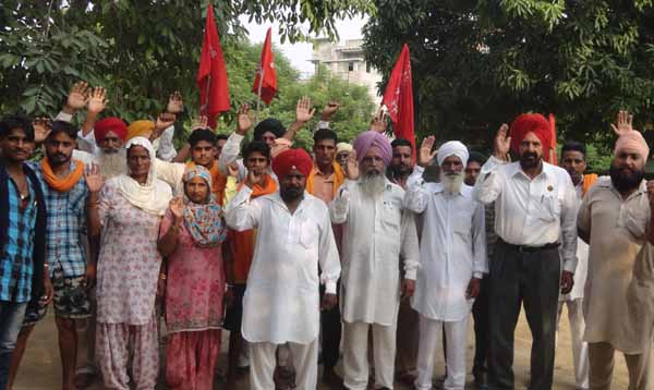 ਪੁਲਸ ਧੱਕੇਸ਼ਾਹੀਆਂ ਵਿਰੁੱਧ ਰੋਸ ਮੁਜ਼ਾਹਰਾ