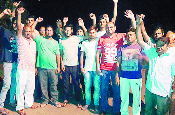 ਡਾ. ਭੀਮ ਰਾਓ ਅੰਬੇਡਕਰ ਜੀ ਦੀ ਮੂਰਤੀ ਨੂੰ ਹਟਾਉਣ ਦੇ ਵਿਰੋਧ ''ਚ ਰੋਸ ਪ੍ਰਦਰਸ਼ਨ