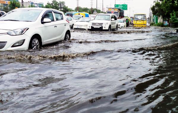 somewhere between rains and disaster