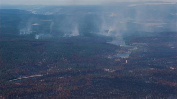 b c  wildfire season worst since 1958
