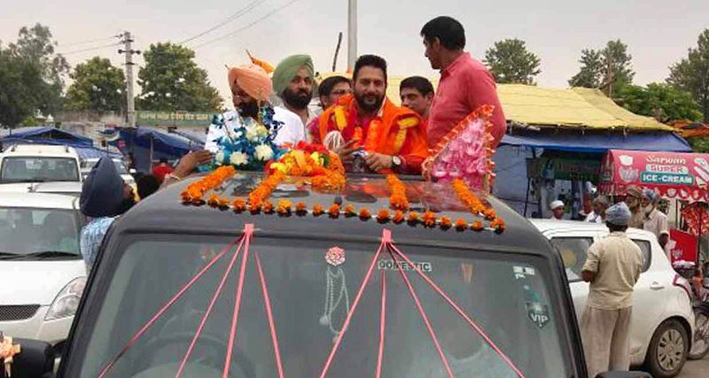 ਵਿਸ਼ਵ ਪੁਲਸ ਕੁਸ਼ਤੀ ਖੇਡਾਂ ''ਚ ਦੋ ਸੋਨ ਤਮਗੇ ਜਿੱਤਣ ''ਤੇ ਡੂਮਛੇੜੀ ਦਾ ਭਰਵਾਂ ਸਵਾਗਤ