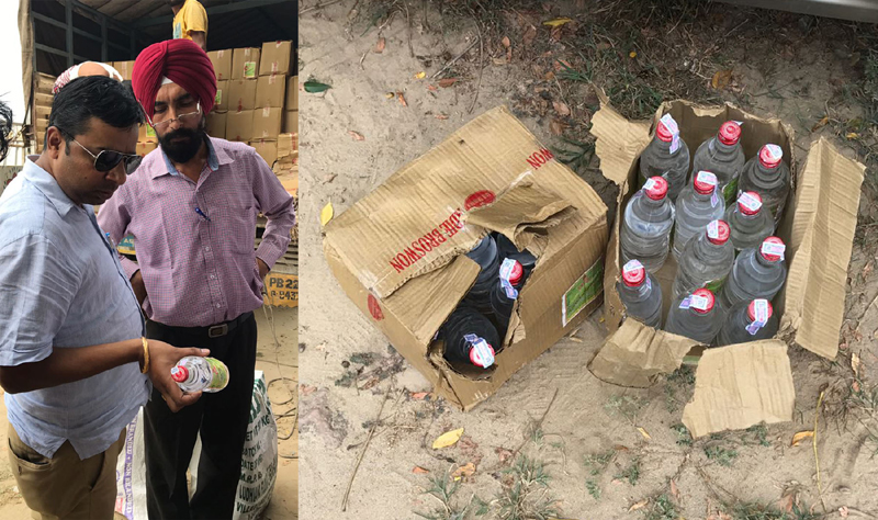 800 ਪੇਟੀਆਂ ਨਾਜਾਇਜ਼ ਸ਼ਰਾਬ ਬਰਾਮਦ