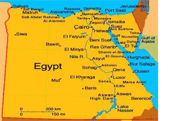 2 deaths during police attack in egypt