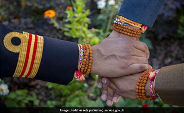 uk armed forces celebrate raksha bandhan