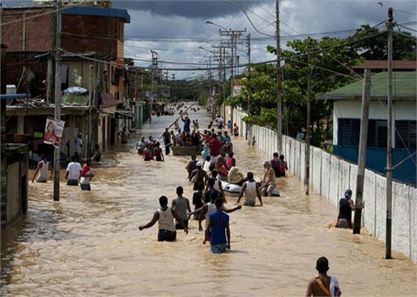 venezuela floods affect 4 500 families  major hydroelectric dams