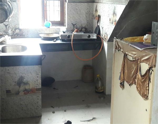 faridkot  a severe fire in the cylinder   