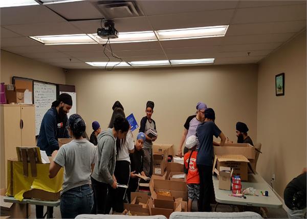 sikhi awareness foundation in surrey organizes school supply drive