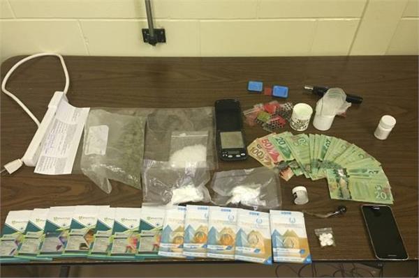 in manitoba man arrested and drugs  cash seized