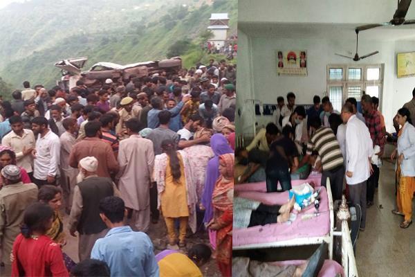 accident at reasi district 10 passengers died