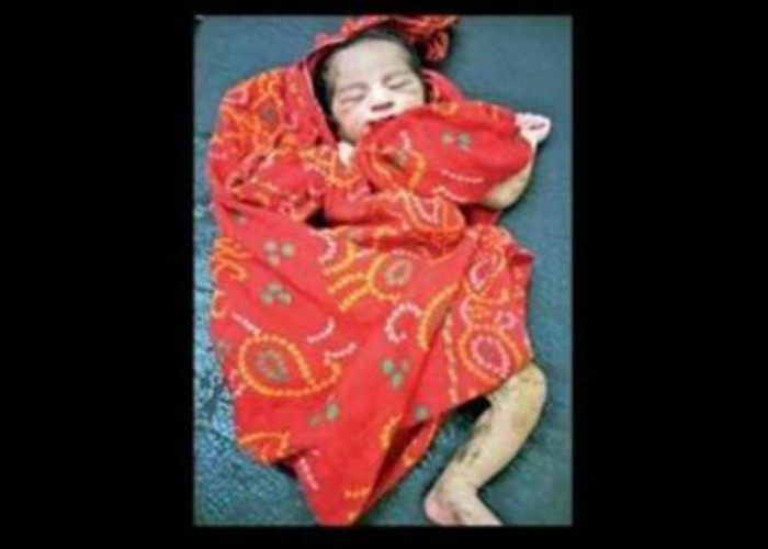 ਪੈਦਾ ਹੁੰਦੇ ਹੀ ਬੇਟੀ ਨੂੰ ਨਦੀ ''ਚ ਸੁੱਟਿਆ, ਬਚੀ ਜਾਨ