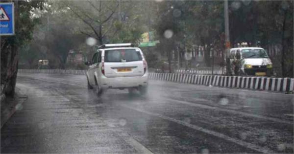 heavy raining in chandiarh
