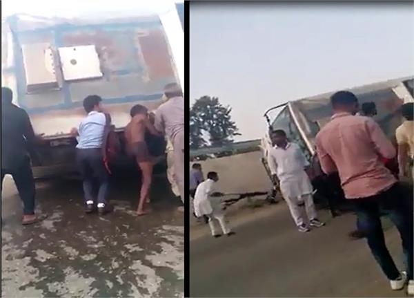 bus overtake car accident