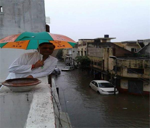 heavy rain in jalandhar