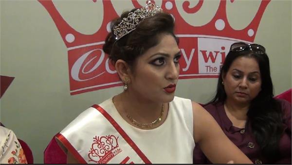 patiala monika kathuria won mrs asia country wide award