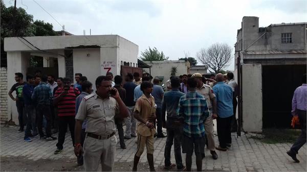 firing in panchkula