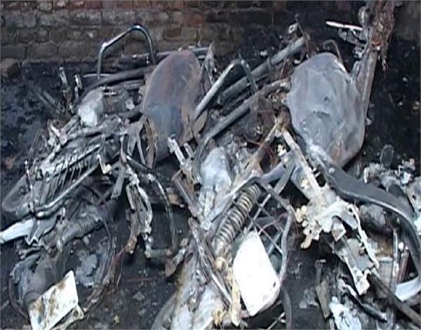 millions of damages caused by a fire in a cycle stand fire