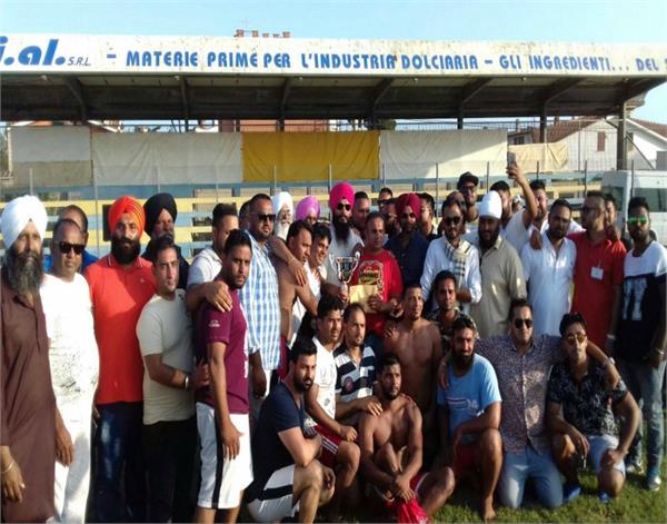 italy  kabaddi tournament  finish