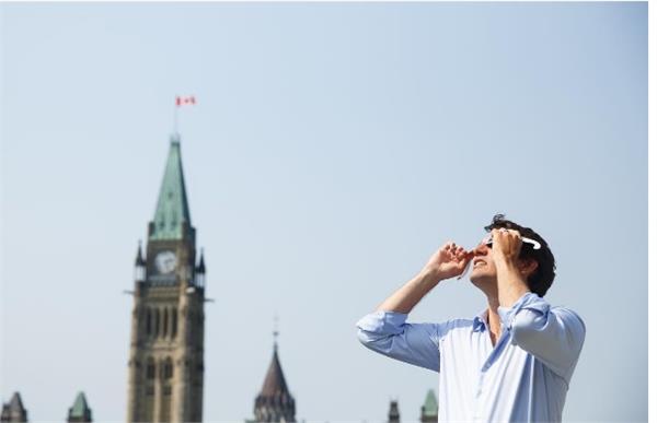 justin trudeau solareclipse2017
