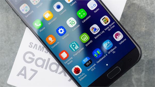 galaxy a7 android nougat