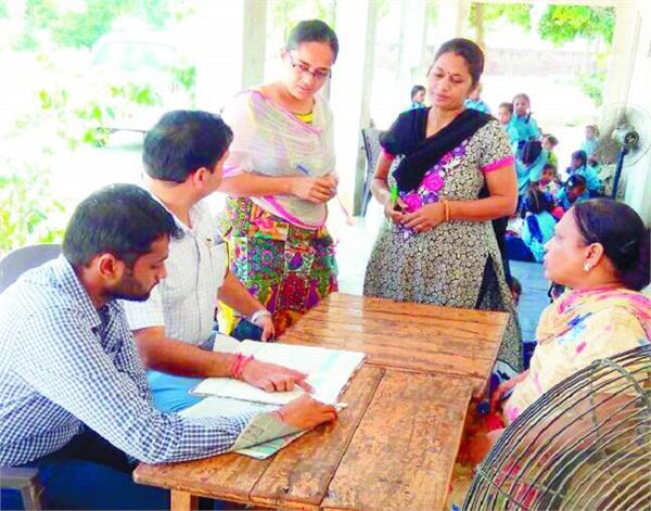 107 schools checking by district administration