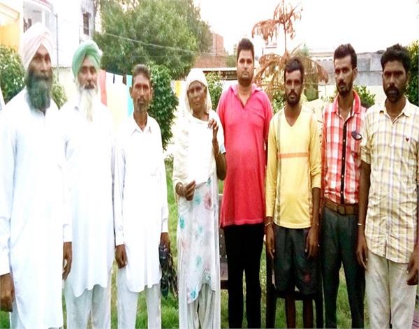 the case of a woman beaten