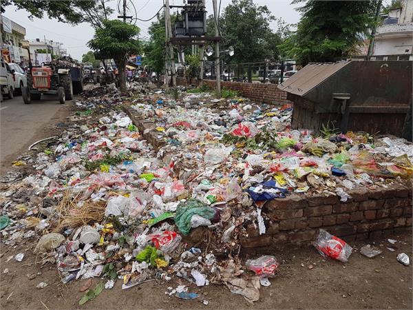 peoples protest against garbage