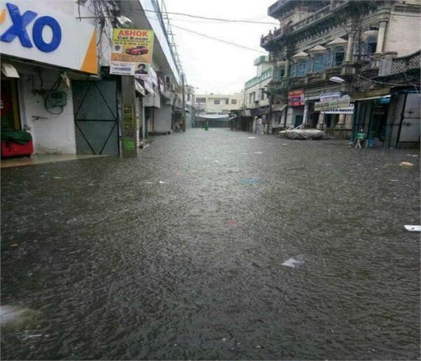 heavy rain in phagwara