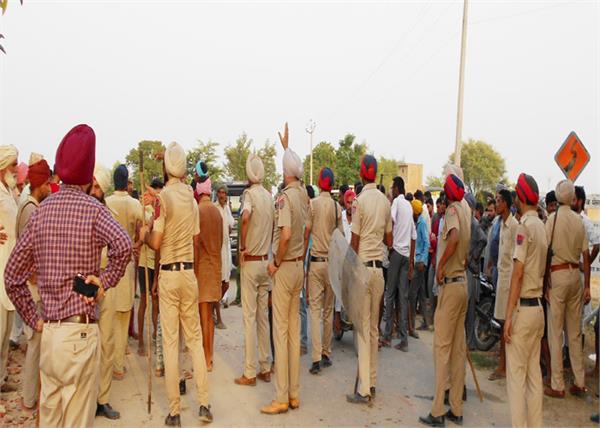 people from two villages fought behind water  one serious