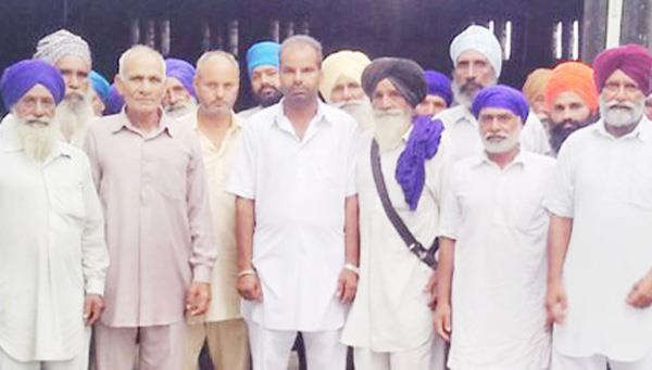 pensioners protest against government