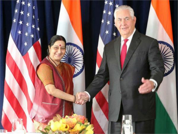 issue of h 1b visas raised by sushma by meeting with the us secretary of state