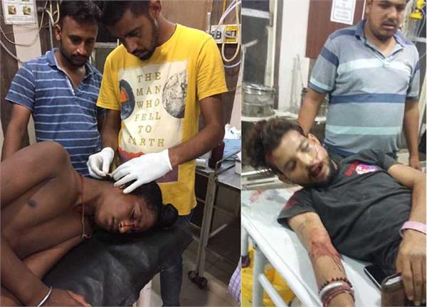 two injured in attack