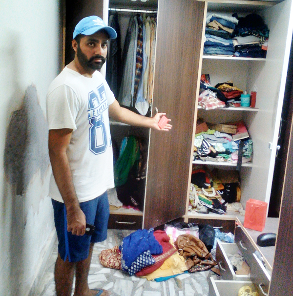 ਖੁਰਾਕ ਵਿਭਾਗ ਦੇ ਇੰਸਪੈਕਟਰ ਦੀ ਕੋਠੀ ''ਚ ਚੋਰੀ