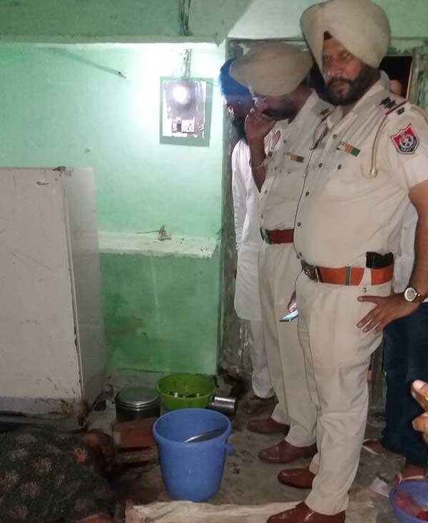 the brutal murder of an old woman