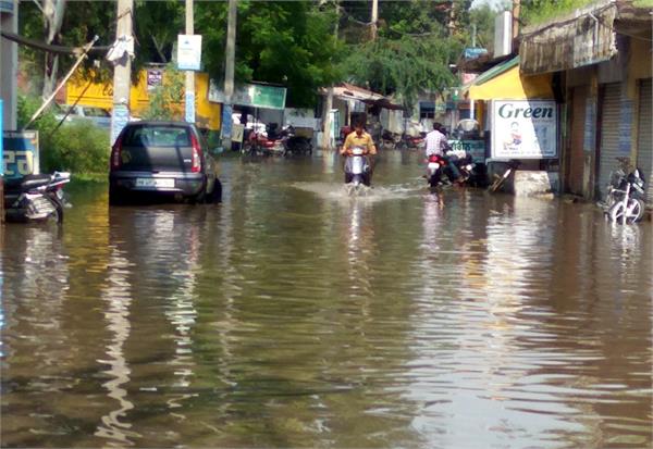 all the arrangements for rain water harvesting are hollow