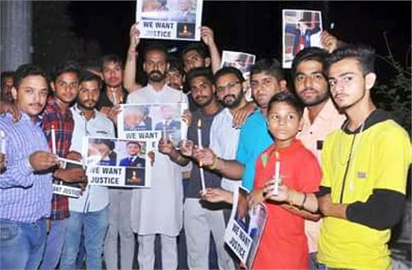 rays welfare society kicks out the candle march