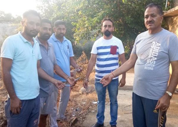 the village of mahal  a drug addict  became a cremation ground