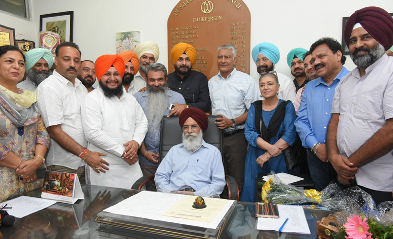 ਪਾਤਰ ਪੰਜਾਬ ਆਰਟਸ ਕੌਂਸਲ ਦੇ ਚੇਅਰਮੈਨ ਤੇ ਨੀਲਮ ਮਾਨ ਸੀਨੀਅਰ ਉਪ ਚੇਅਰਮੈਨ ਬਣੇ