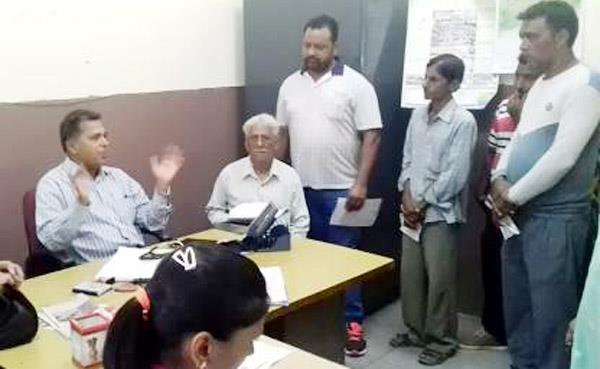 municipal corporation invoices cut by lacquer of dengue