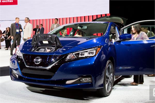 nissan 2018 leaf will run 378 kilometers in one charge
