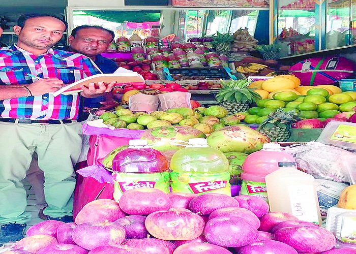 ਸਿਹਤ ਵਿਭਾਗ ਦੀ ਟੀਮ ਨੇ ਖਾਣ-ਪੀਣ ਵਾਲੀਆਂ ਵਸਤਾਂ ਦੇ 19 ਸੈਂਪਲ ਭਰੇ