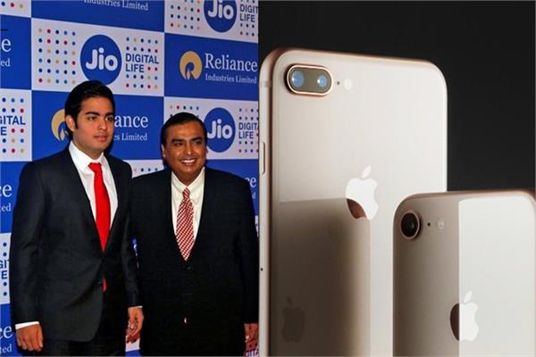 akash ambani launches iphone 8 and iphone 8 plus in live event