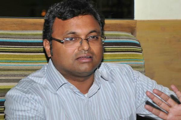shot of karti chidambaram  property confiscated by