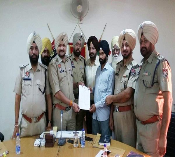 driver honoured by ssp