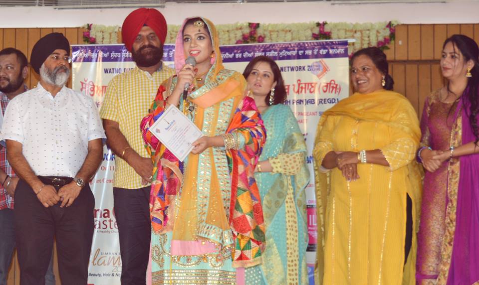 ''ਮਿਸ ਵਰਲਡ ਪੰਜਾਬਣ'' ਦੇ ਐਡੀਸ਼ਨ ''ਚ ਜਸਪ੍ਰੀਤ ਬਣੀ ''ਮਿਸ ਲੁਧਿਆਣਾ''