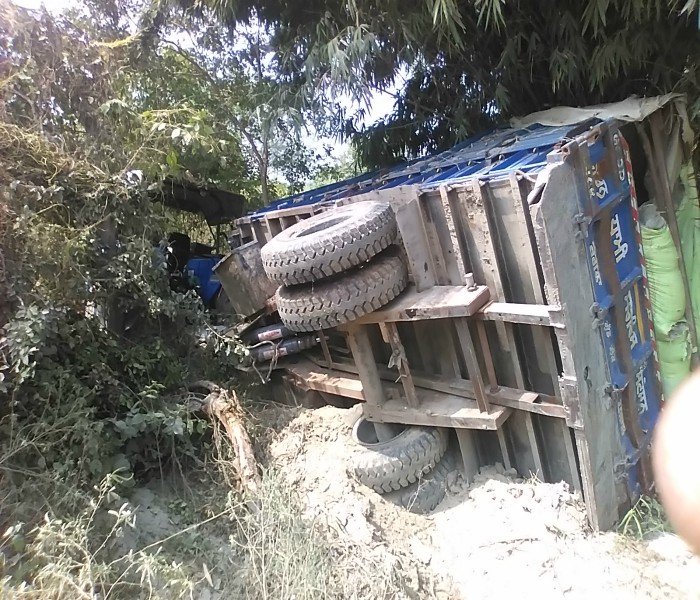 ਟਰੈਕਟਰ-ਟਰਾਲੀ ਪਲਟਣ ਨਾਲ 2 ਨੌਜਵਾਨਾਂ ਦੀ ਮੌਤ, ਇਕ ਜ਼ਖਮੀ