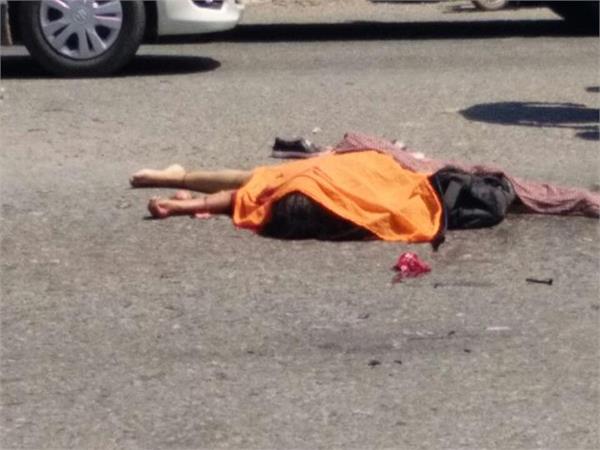 girls accident truck