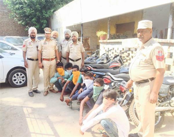 motorcycles  theft  police