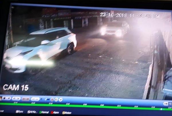 a drunken driving vehicle from milk plant operators